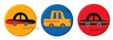 Button 25 mm Cars